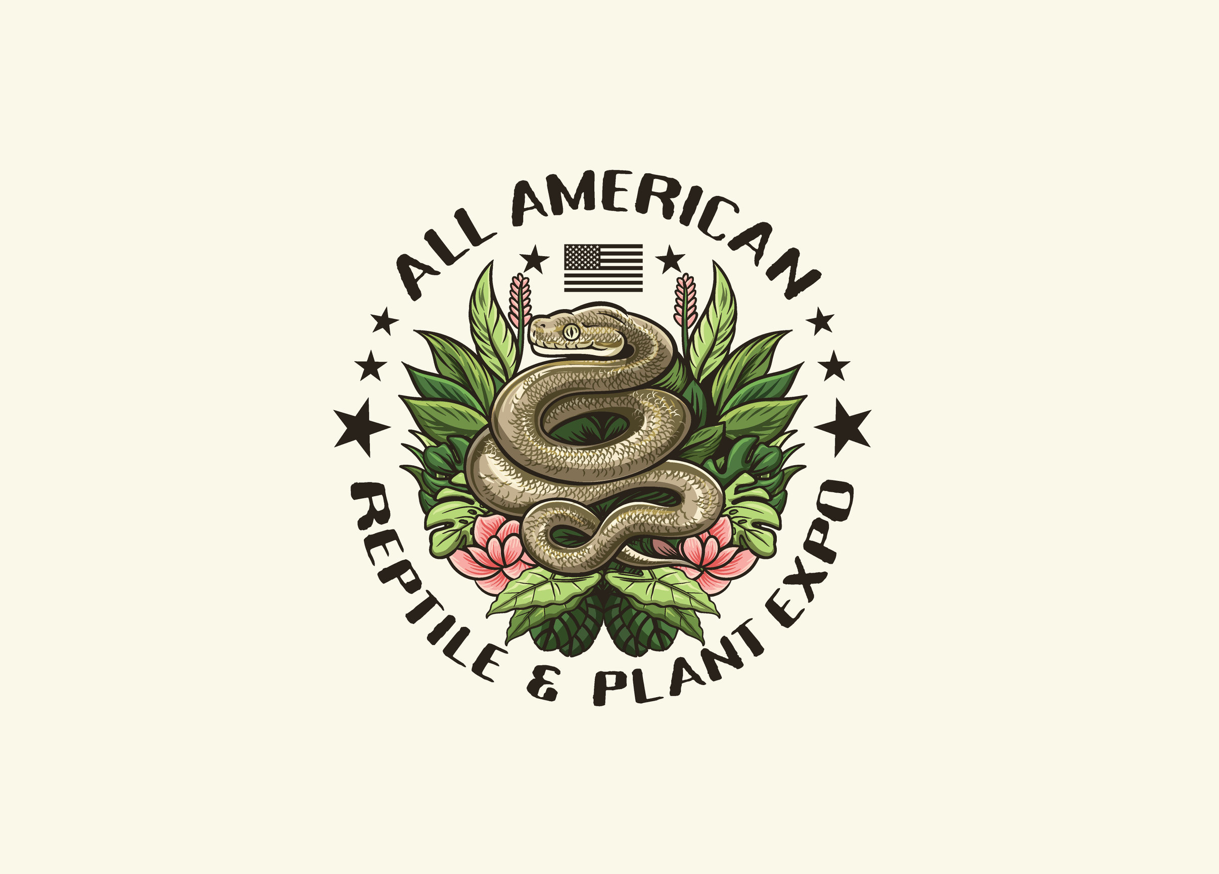 All American Reptile and Plant Expo Logo