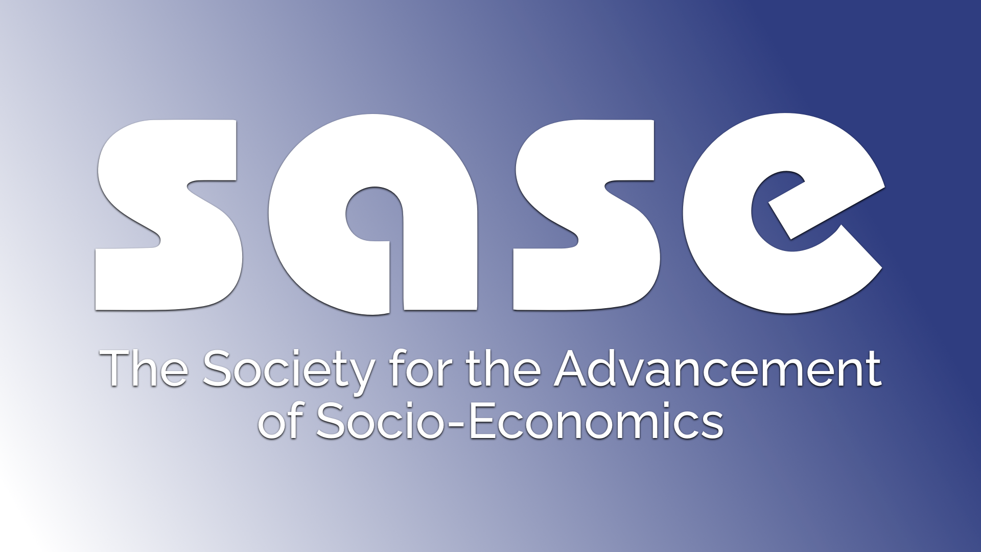 Society for the Advancement of Socio-Economics (SASE) Logo