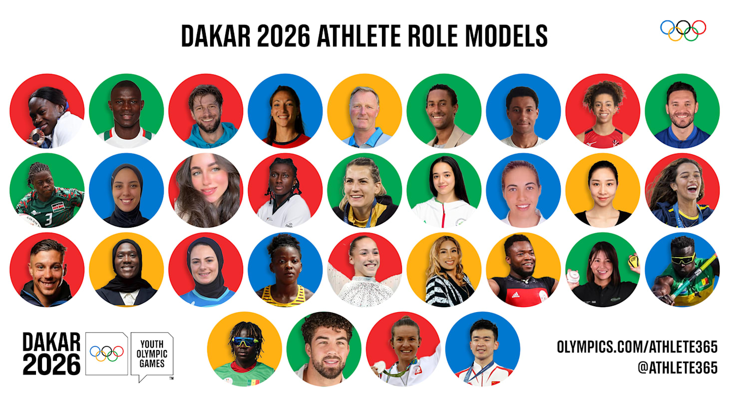 International Olympic Committee (IOC) & Dakar 2026 Organising Committee Logo