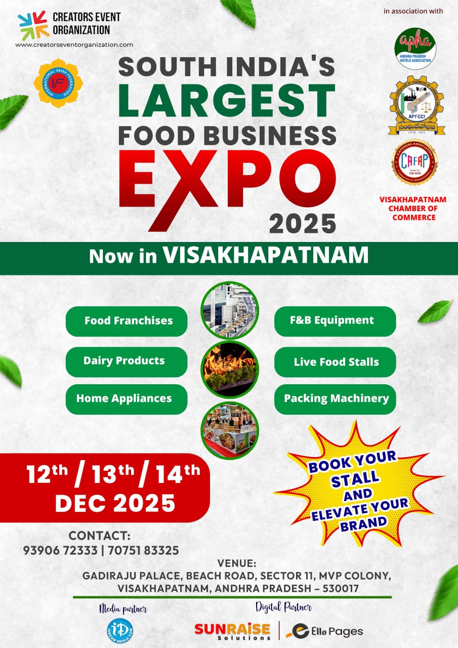 South India's Largest Food Business Expo 2025