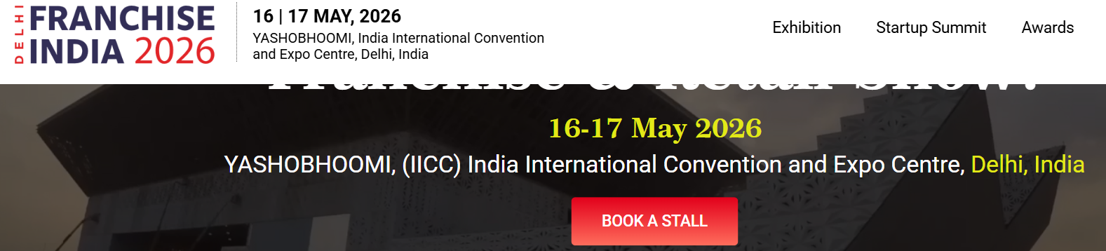 Delhi Franchise India -  Franchise and Retail Show 2026