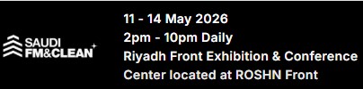 Saudi FM & Clean 2026 - Trade Fair & Exhibition | Global Trade Fairs