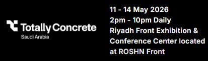 Totally Concrete Saudi Arabia 2026 - Trade Fair & Exhibition | Global Trade Fairs