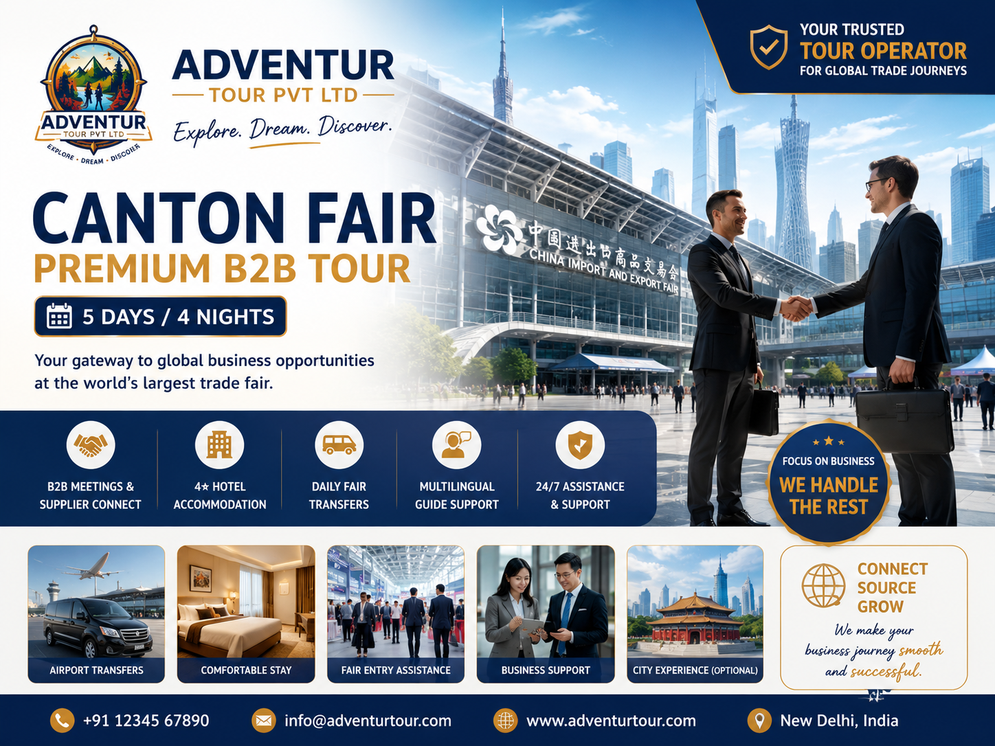 Canton Fair Premium B2B Tour — 5 Days